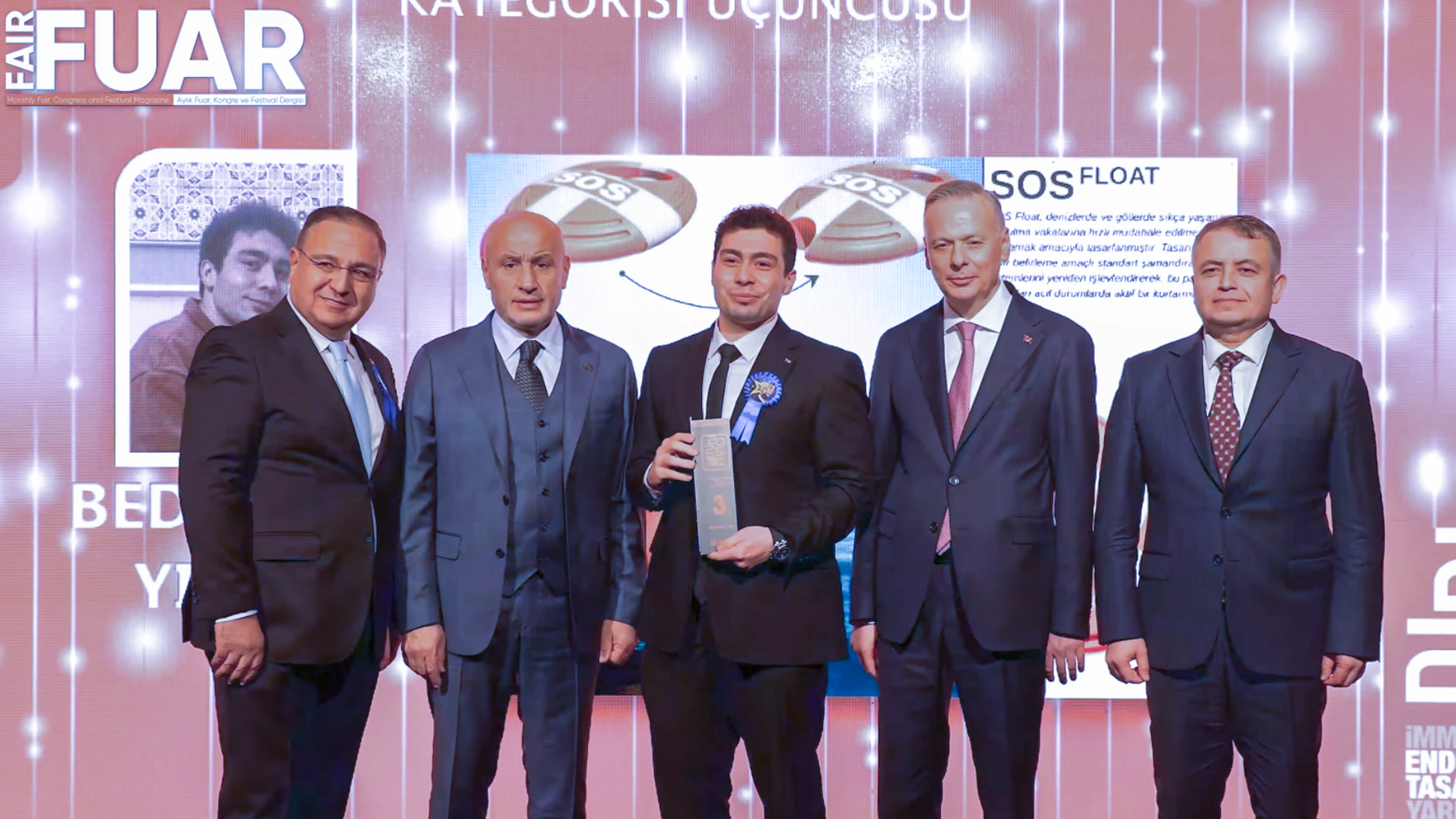 Selçuk Üniversitesine, Endüstriyel Tasarım Yarışması’ndan üçüncülük ödülü